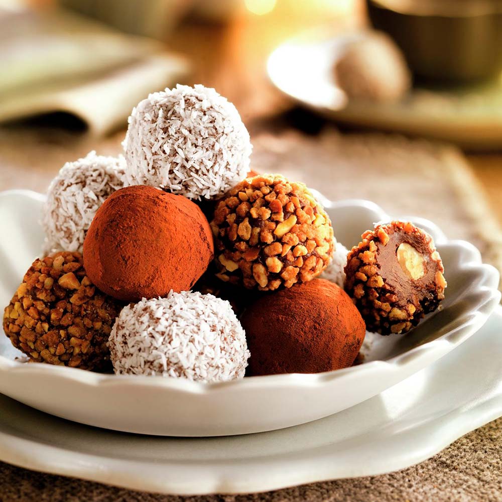 Trufas de Chocolate con Licor